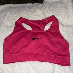HOT PINK NIKE SPORTS BRA